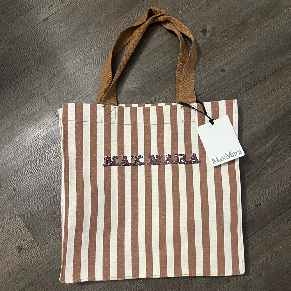 Max Mara Canvas Tote